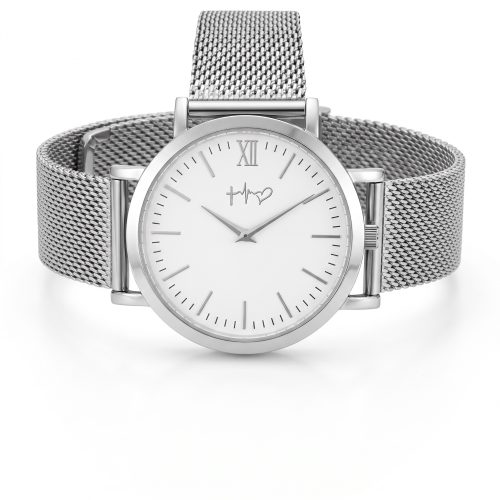 Christelijk horloge Geloof Hoop Liefde op witte achtergrond